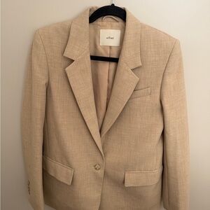 Aritzia Beige Blazer
